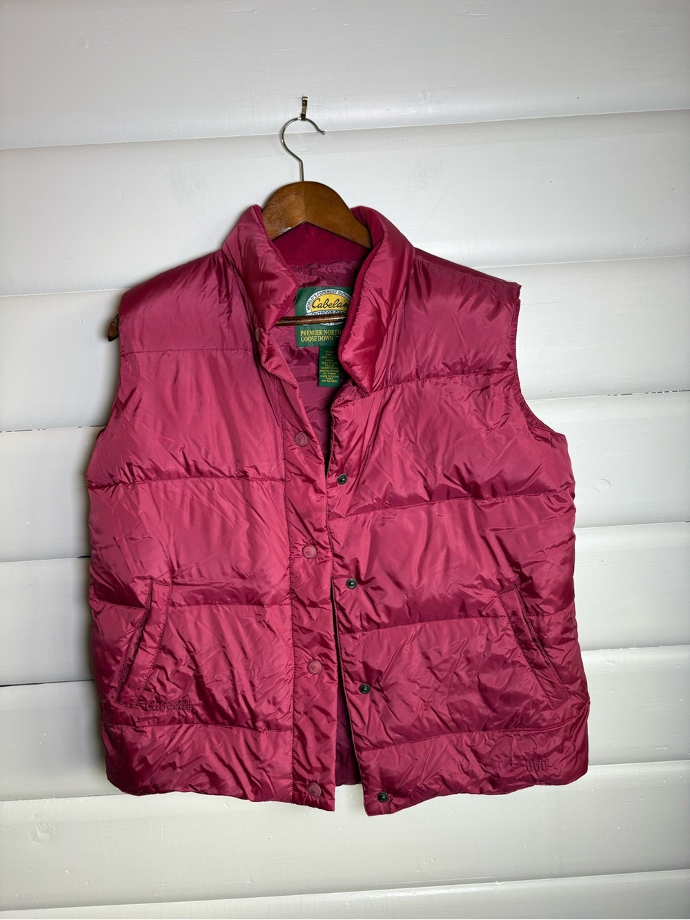 Cabela’s Women’s Premier Northern Goose Down 650 Fill Vest Medium